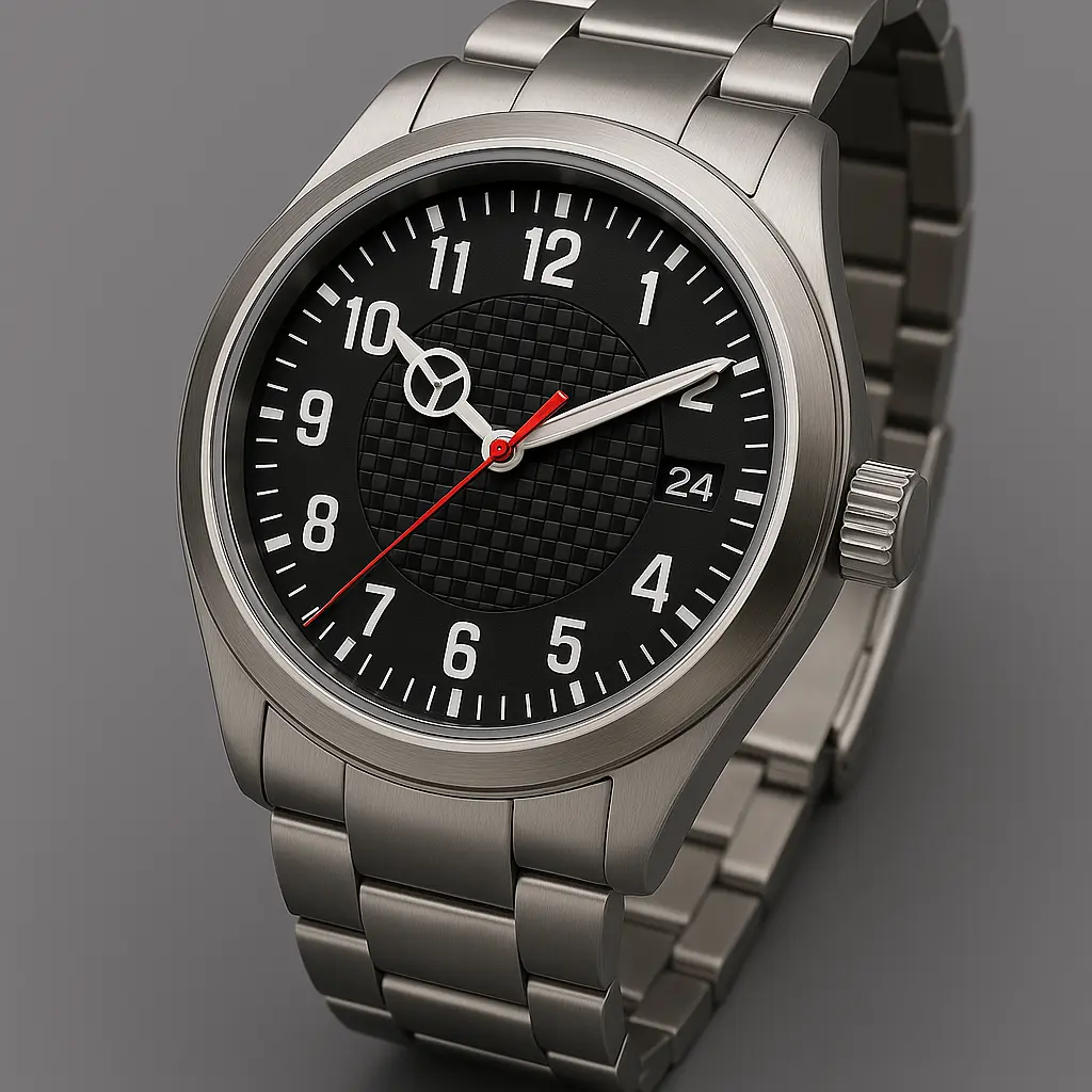 Momentum – Seitliche Ansicht, markante 42mm Silhouette